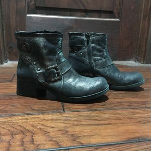 Earth Redwood Pewter Boots